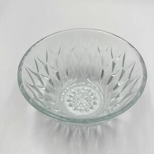 Vintage Anchor Hocking Crown Point Small Bowl Pressed Glass